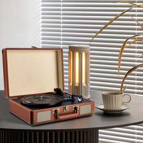 Vinyl record player - record, with