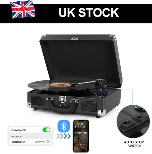 Portable vinyl record - vinyl, player