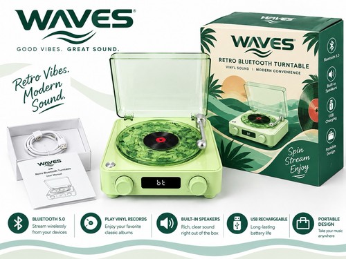 Bluetooth vinyl record - vinyl, player