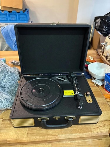Portable suitcase record - suitcase,