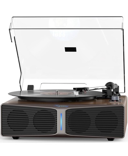 Record player bluetooth - record,