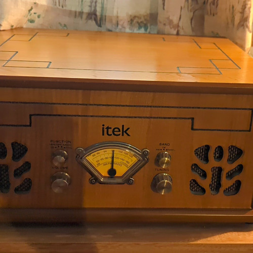 Itek wood effect - brown, record