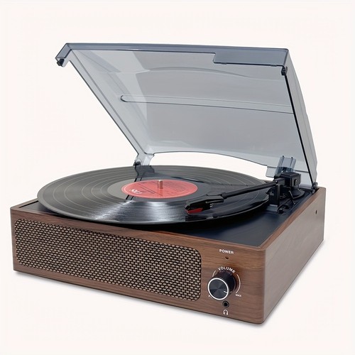 Vintage vinyl record player - vinyl,