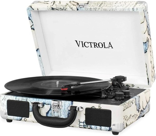 Victrola vintage record player - victrola,