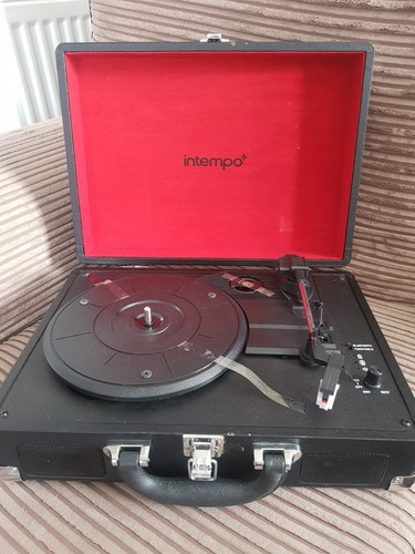 Intempo black retro portable - intempo,