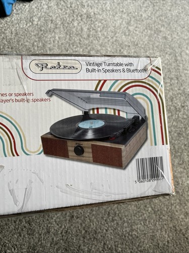 Vintage vinyl player with - player,