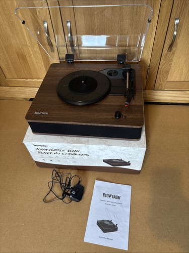Retrospiler record player with - record,