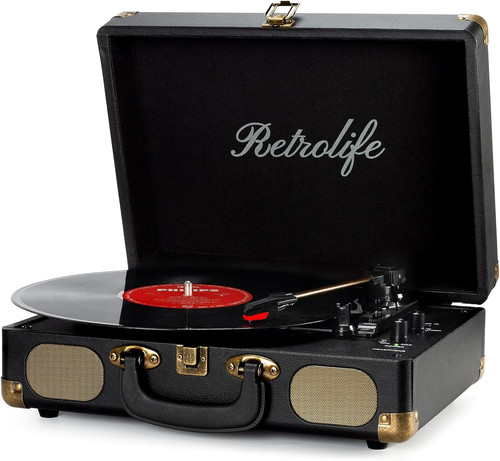 Retrolife vinyl record - record, player