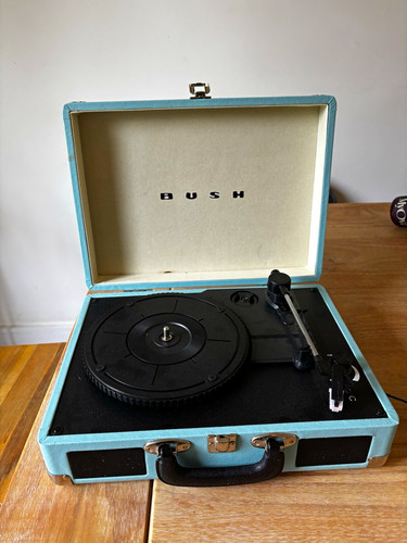 Bush light blue suitcase - bush,