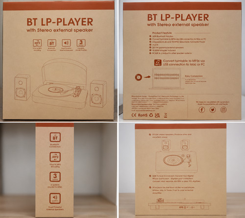Mersoco bnib bluetooth vinyl - bnib,