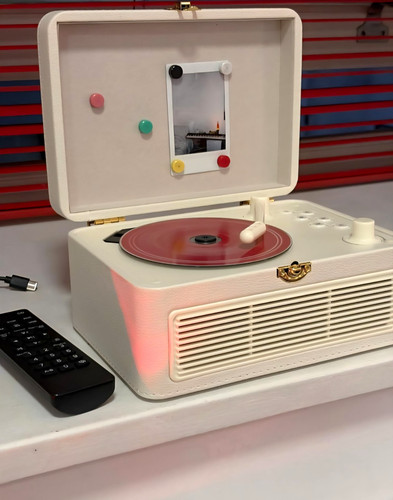 Suitcase style record player - suitcase,