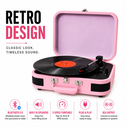 Class record player - record,