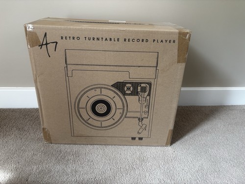 Retro turntable record - retro,