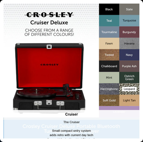 Crosley cruiser record player - crosley,