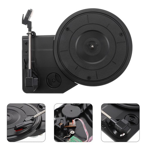 Retro vinyl record player - vinyl,