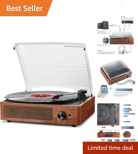 Speed bluetooth record - 3-speed,