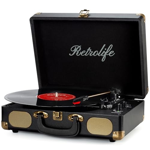 Retrolife vinyl record player - retrolife,